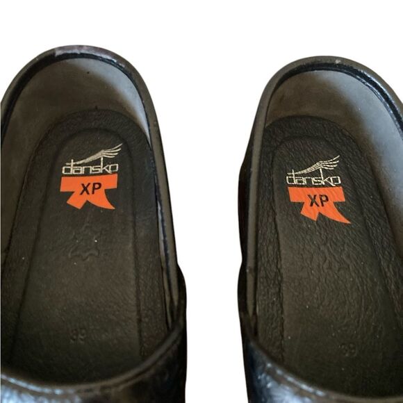 Dansko Black Embossed Clogs Woman’s Size 8.5 - Picture 12 of 15